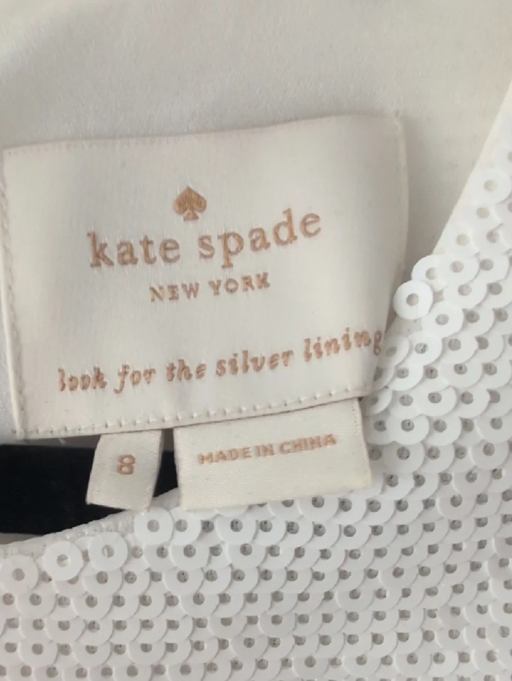 Kate Spade Striped Sequin Dress - Picture 2 of 3